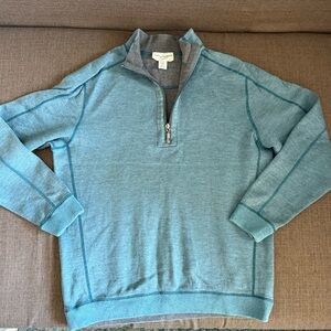 Tommy Bahama Reversible Zip-Up Sweater